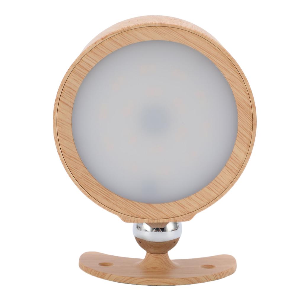 LED Wall Mounted Reading Light Cordless Stepless Dimming Rechargeable 360 degrees Rotating Touch Control Wall Light