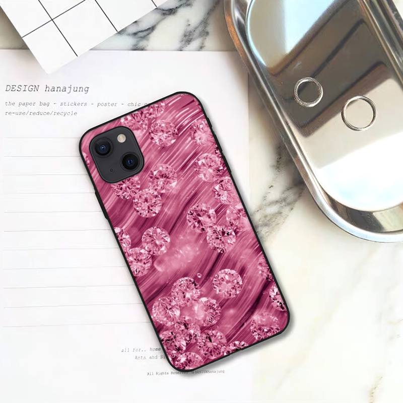 Diamond Love Phone Case For iPhone 11 12 Mini 13 14 Pro XS Max X 8 7 6s Plus 5 SE XR Shell