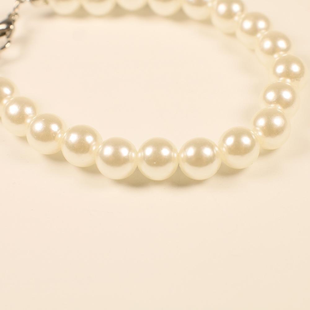 Popular 8mm plastic ab imitation pearl bracelet simple fashion jewelry export versatile high sense