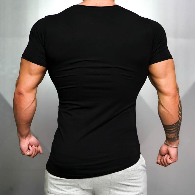 New Men'S Polo Shirt Made Of Pure Cotton With Dropped Shoulders High-Quality Loose Fit For Fitness Versatile For Daily Exercise Short Sleeved Casual
