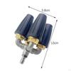 4000 PSI Pressure Rotating Spray Nozzle 1/4 Inch Quick Connect Stainless Steel Connector
