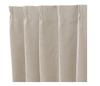 Nitori Lira Blackout Grade Heat and Sound Set of 7325331 (NITORI) Curtains, 1, Insulation, 100x110cm, 2, Ivory,