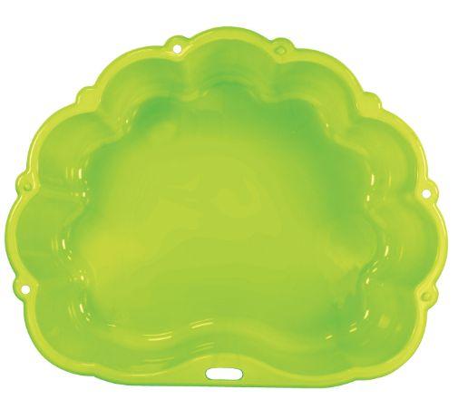 Cloud plastic sandpit - light green