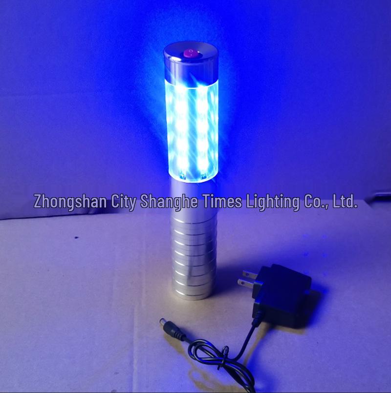 Rechargeable LED Strobe Stick, Handheld Flashing Bar for Party Atmosphere