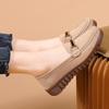 Damskie wygodne płaskie buty casualowe mokasyny pielęgniarskie spacerowe minimalistyczne letnie buty ciążowe dla kobiet