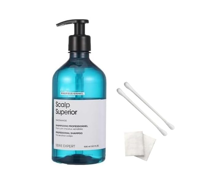 

L Oreal Serie Expert Scalp Superior Шампунь 500мл с удобствами (ватные палочки)