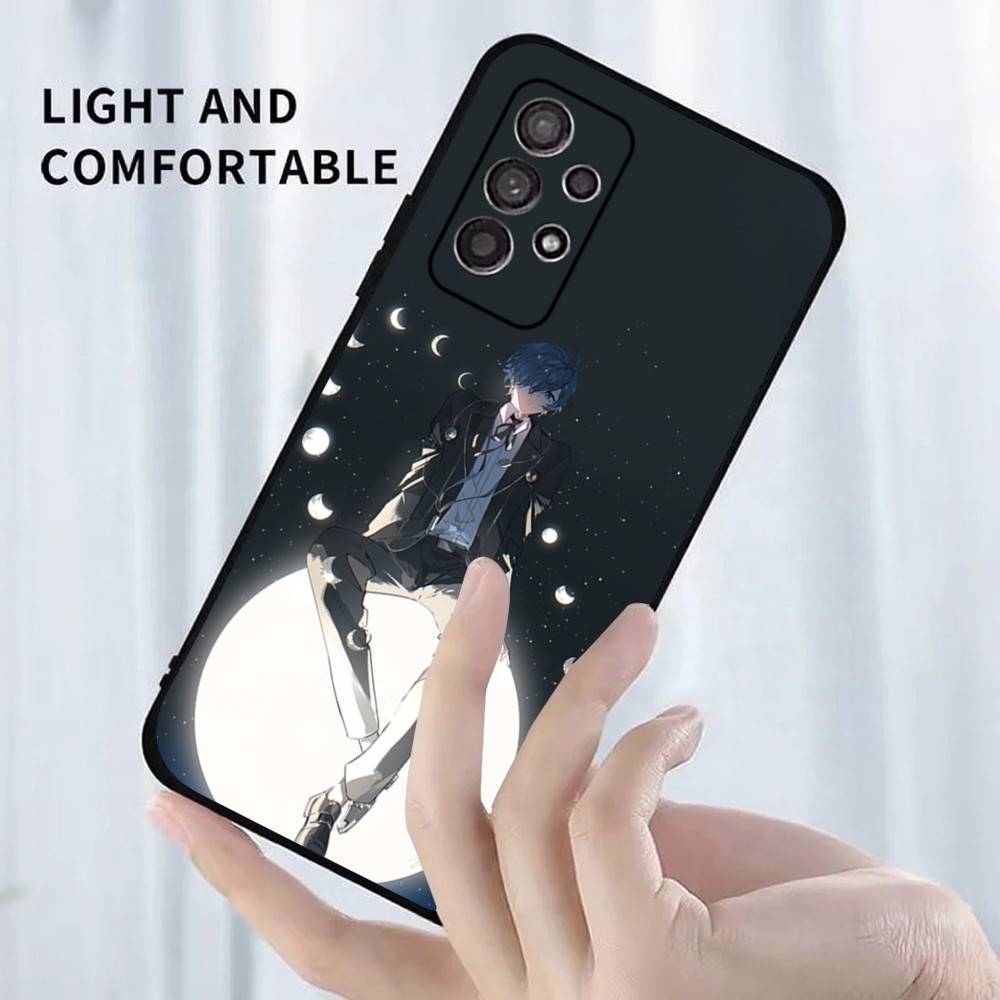 

P-Persona Game Phone Case For Samsung S25,S24,S23,S22,S21,S20,S10,Ultra,Plus,Lite,FE,Soft Silicone Black Cover Samsung S24fe
