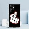 Middle Finger Soft Cover for Samsung Galaxy S25 Edge S26 S24 S23 Ultra Phone Case S22 S21 Plus S20 FE Print Pattern Shell Galaxy