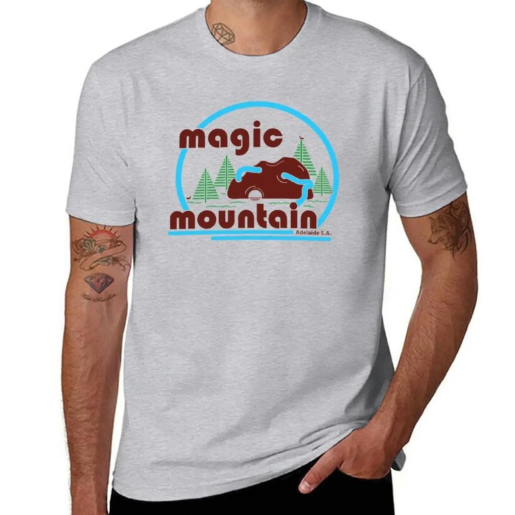Magic Mountain by Decibel Clothing T-Shirt korean fashion plain quick-drying heavy weight t shirts for men