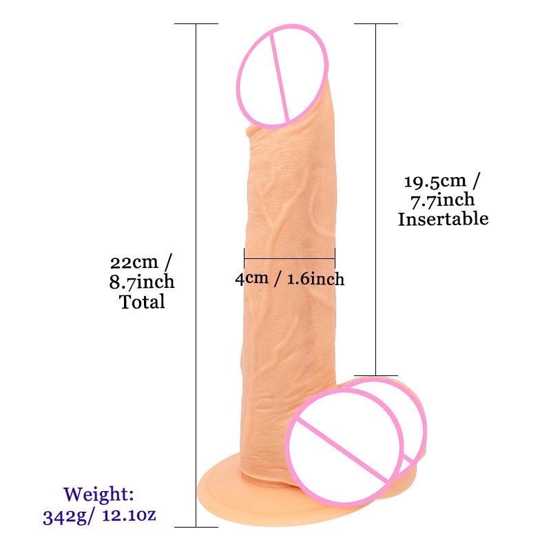 Realistic Dildo Sucker Artificial Penis Female Masturbation Apparatus Simulation Dildo Adult Sex Toys Erotic Products