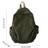 Vintage Canvas Backpack Daypack Convenient and Practical for Work and School