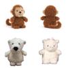 Plush Monkey Mouse Polar Bear Unicorn Soft Toy With Pp Cotton Filling For Kids Gift And Comfort