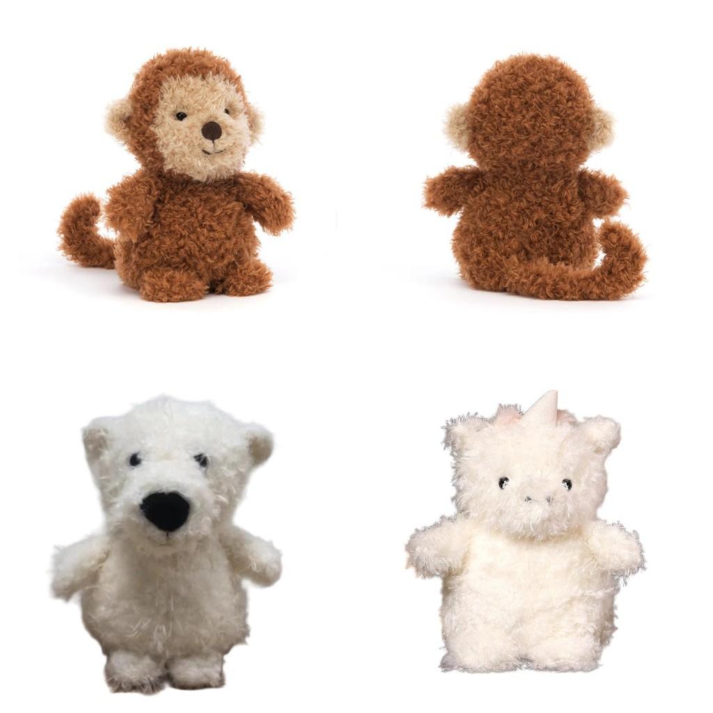 Plush Monkey Mouse Polar Bear Unicorn Soft Toy With Pp Cotton Filling For Kids Gift And Comfort
