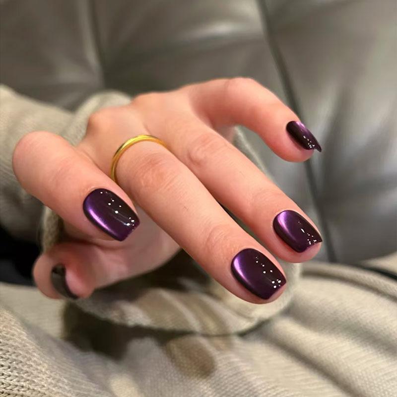 24Pz Unghie Finte Press on Ovali Corte Rosa Semplici Ombré Primaverili per Donne&Ragazze Dolci Sassy Cool Rimovibili Indossabili Nail Art