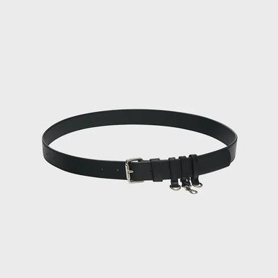 TWO RING BELT [BLACK]