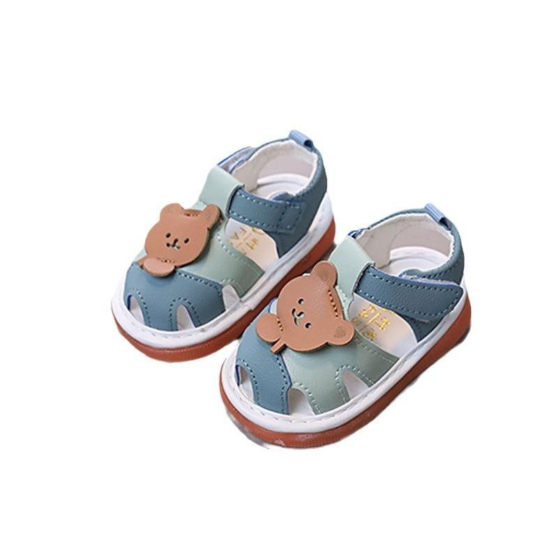 Summer Baby Shoes With Sound Soft Sole Toddler Sandals For Boys And Girls