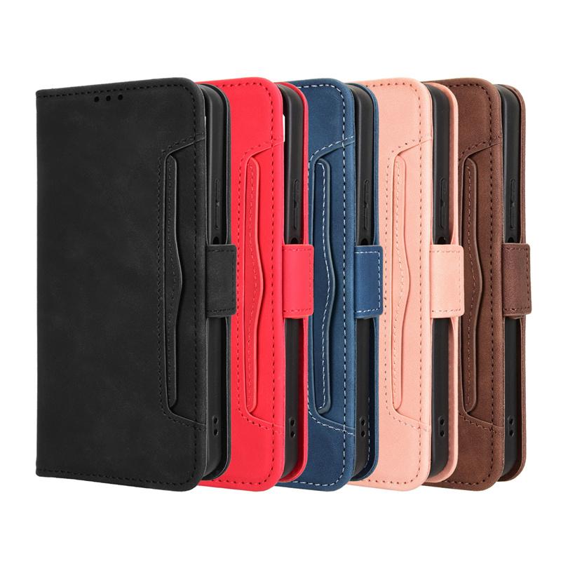 Luxusní flipová kožená peněženka s vícenásobným slotem na karty pro Blackview Oscal Tiger 13, pouzdro na telefon