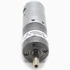 395 Gear Motor 12V 43RPM - M3 Threaded Shaft Robot Motor for DIY/RC/STEM - 6mm Dual Flat Shaft with 19mm Mounting Holes