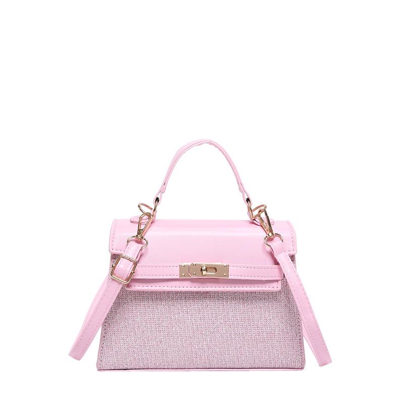 Sequin small bag women's 2025 autumn new high-end small square bag gold silk embroidery thread high-value shoulder messenger bag