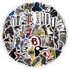 60pcs Suitcase Stickers Waterproof Stickers Scooter Computer Tablet Cartoon Decoration