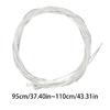 6Pcs Classical Guitar Strings Nylon Guitar String Wound Silver Color Plated