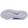 Li Ning Comfortable Textile, TPU Slip Resistant Abrasion Resistant Low Top Casual Running Shoes Men's White AGLP057-3