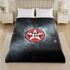 The Clash Print Flannel Blanket Cozy Lightweight Plush Throw Blanket For Bed Sofa Household Use