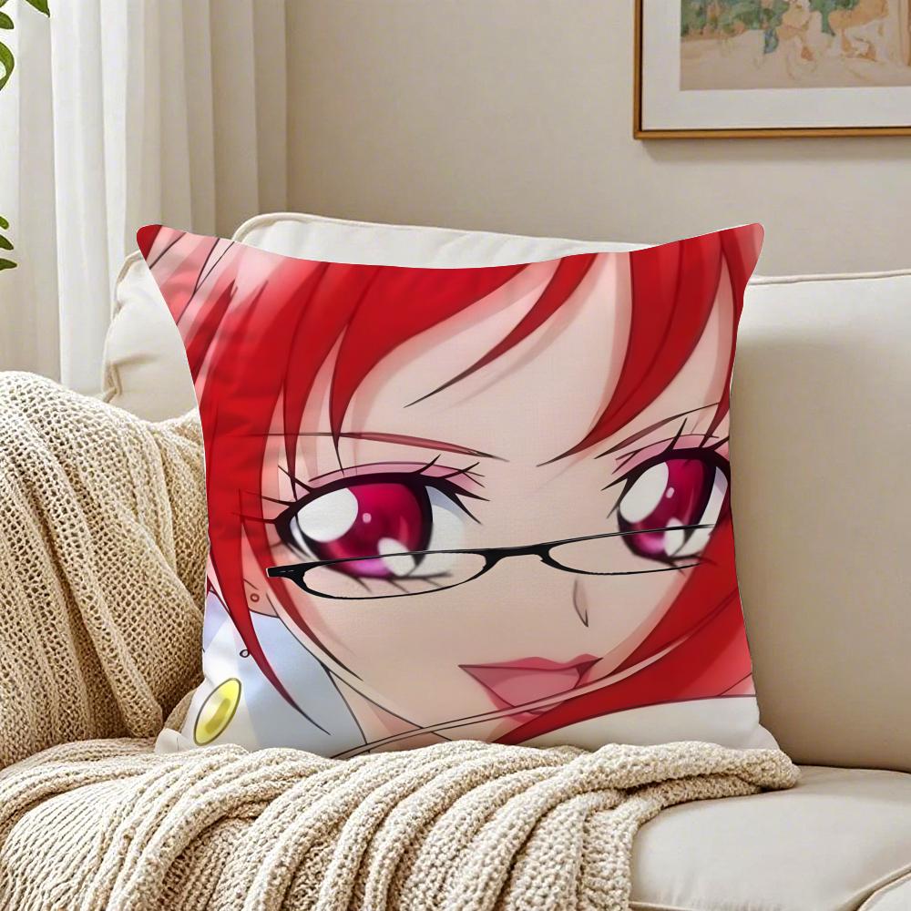 Anime MagicalGirl SSmile PPrecures PPretty Cushion Cover Pillowcase Antidustmite Living Room Sofa Decor Cushion Room