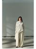 Shi Ji Wool High Neck Loose Sweater - Cozy Autumn Long Sleeve Pullover