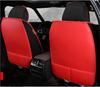 5-Sitzer Luxus Abriebfeste Leder Sitzbezug Auto SUV Voll Vorne+Hinten Universelles Sitzkissen Kopfstütze Lendenkissen