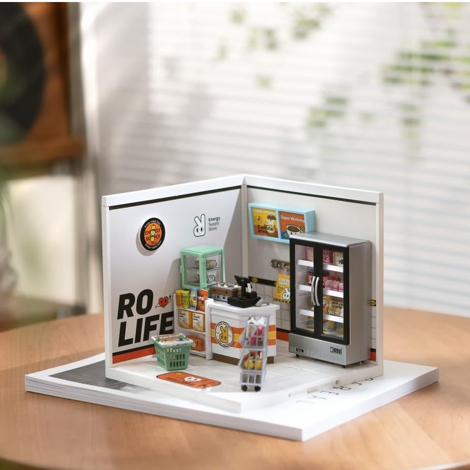 DIY Miniature House Creator Series (Convenience Store) - Includes Japanese Instructions