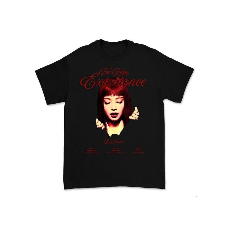 The Ruby Experience Tee – Fan Concept Tour Poster Shirt Inspired Jennie Kim S