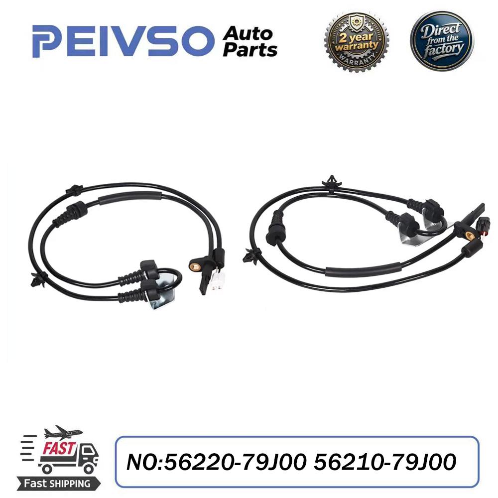 1 Pair56210-79J00 56220-79J00 New High-Quality ABS Wheel Speed Sensor Front LH/RH For SUZUKI SX4 06-14 Mazda CX-4 2016- A Pair
