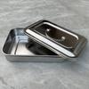 Dental Tray Surgical Nursing Lid Medical Equipment Steriliser Container For Dentist Storage Box Stainless Steel Instrument