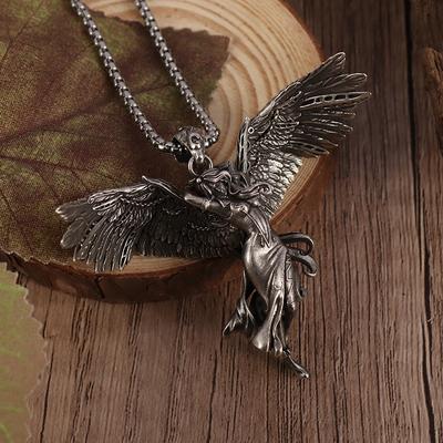 Pendant Retro Angel Goddess Versatile Necklace
