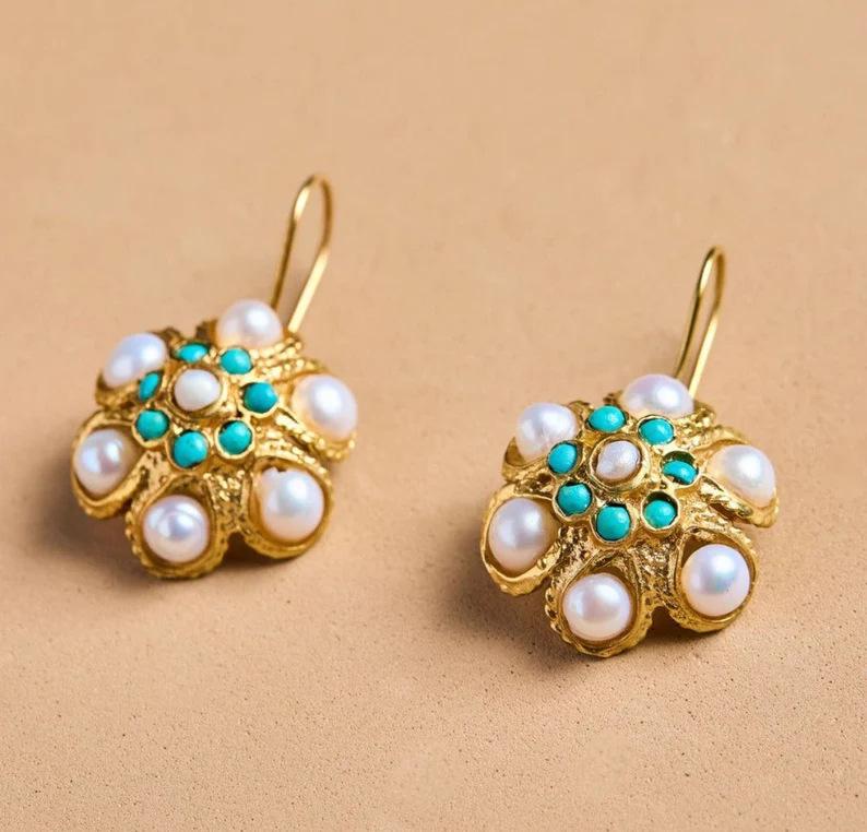 

Ретро Богемные Серьги Для Женщин Бохо Этнические Подвесные Серьги Украшения Для Ушей Для Женщин Подарки золотой