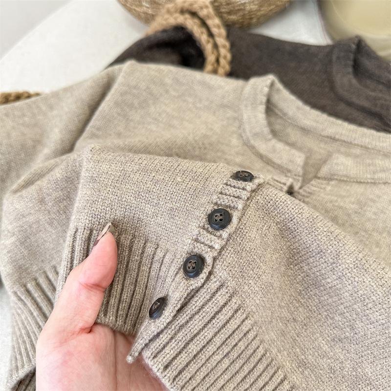 Dětské oblečení holčičky jarní svetr svetr chlapecký a holčičí pletený top dětská bunda