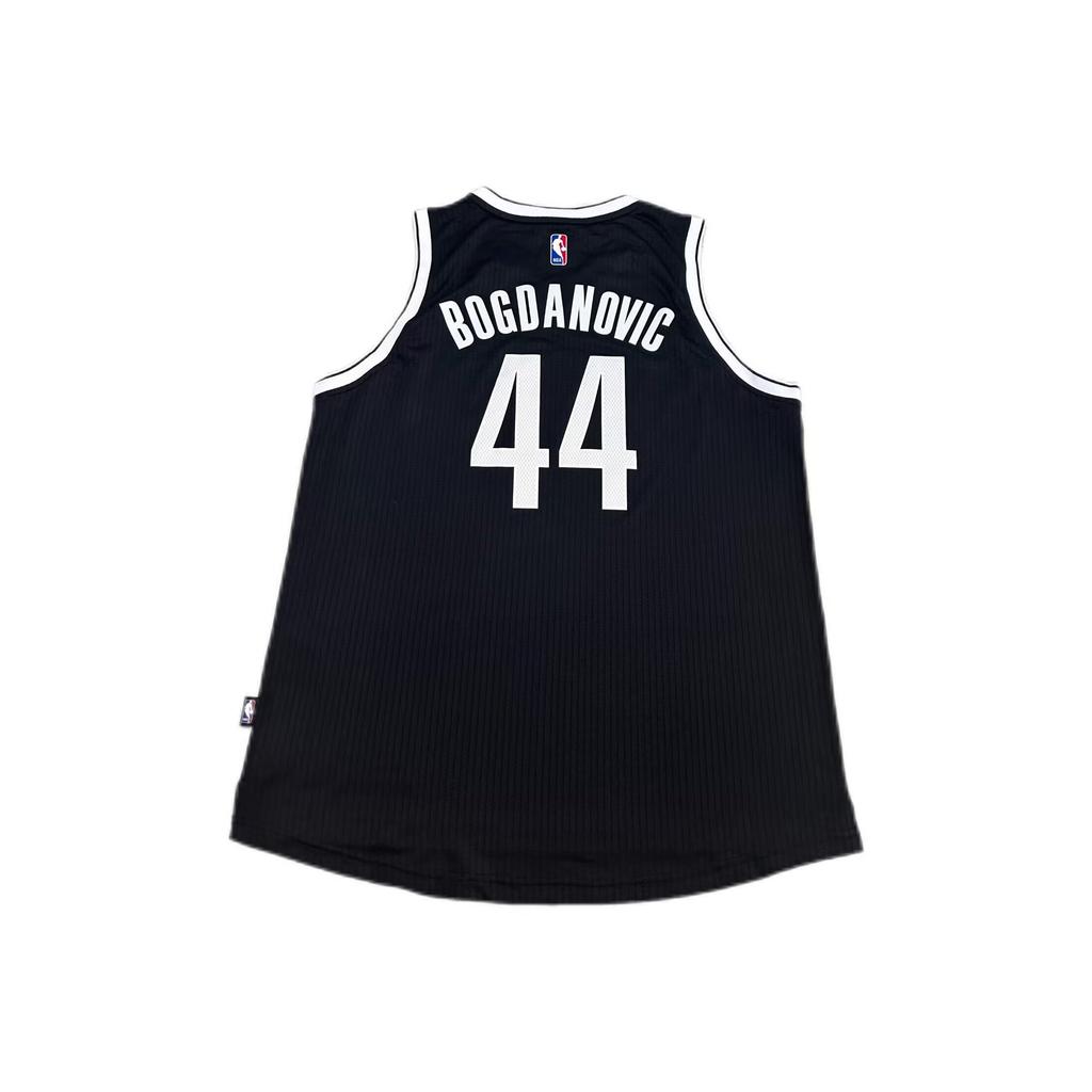adidas NBA Brooklyn Nets Bogdanovic 44 V-Neck Fashion Sports Sleeveless Basketball Jersey Unisex Jersey 7470A-3NR-K92658