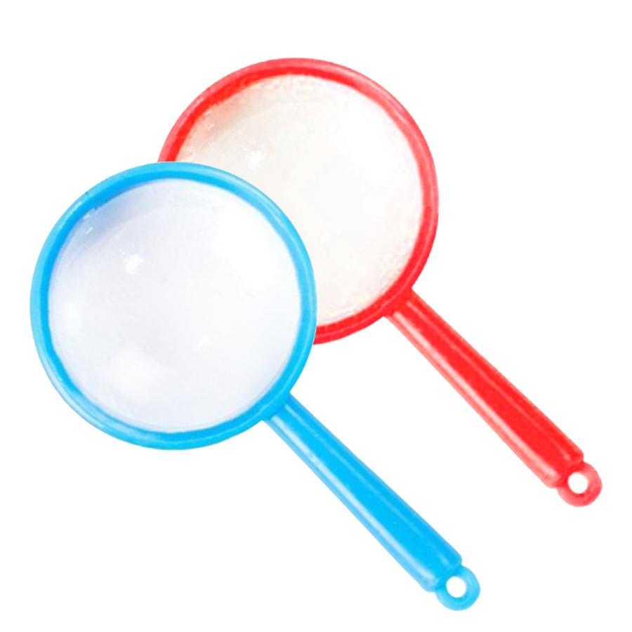12/24/48pcs Mini Magnifying Glass Office Study Portable Stationery for Outdoor Nature Observation Newspaper Magazine Reading XJM