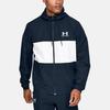 Under Armour Sportstyle Wind Loose Fit Hooded Zip Jacket Men Academy Blue 1329297-408