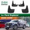 4PCS Car Mud Flaps Splash Guards Mudguards Car Mud Flaps Compatible with Ford Explorer 2020 2021 2022