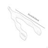 Cable Attachment for Tricep Rope with Multi-Length Handles Pull Down Exercises