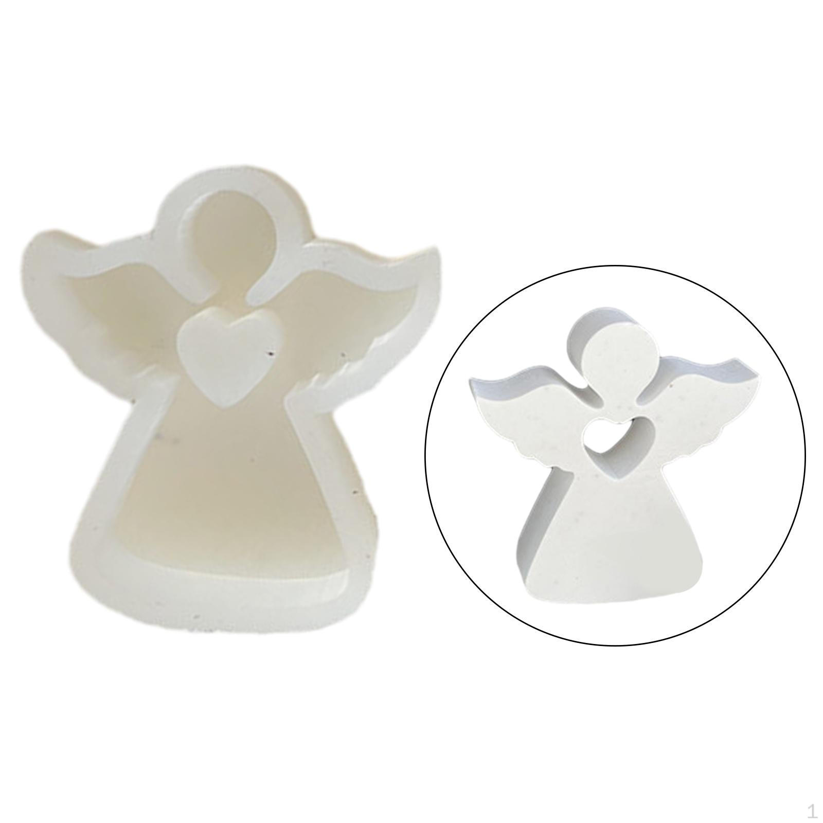 

Ангел Свеча Силиконовая Модель Пасхальный Арома Арт Гипсовое Мыло Эпоксидное Литье для