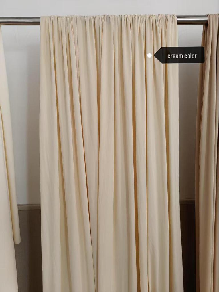 Milk Silk Wedding Drape Backdrop Fabric