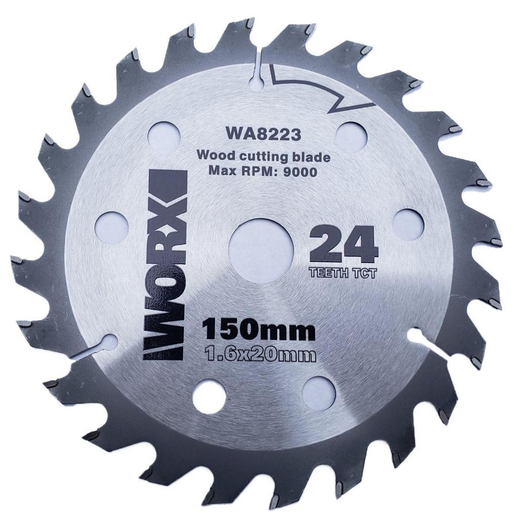 Universal 125mm/140mm Woodworking Circular Saw Blade (24 Teeth) for Lithium Battery Saws