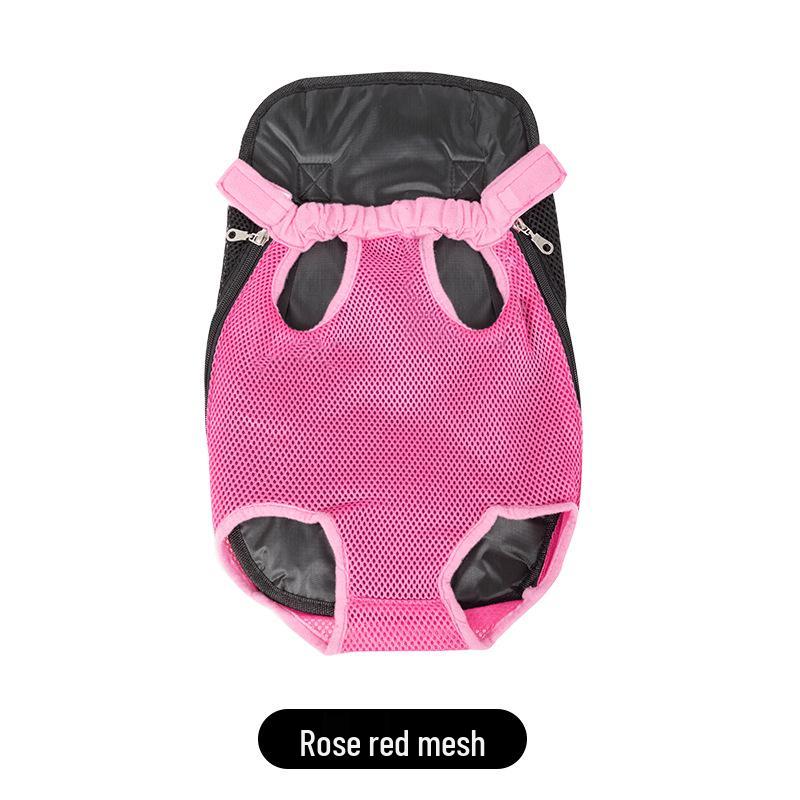 Outdoor Pet Front Carrier Bag: Portable, Four-Leg Design, Ideal for Cats and Dogs