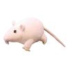 Plush Toy Mouse, Plush Toy Rat - Realistic Soft Plush Toy, White Color, Small Cat Toy, Halloween Party Supplies
