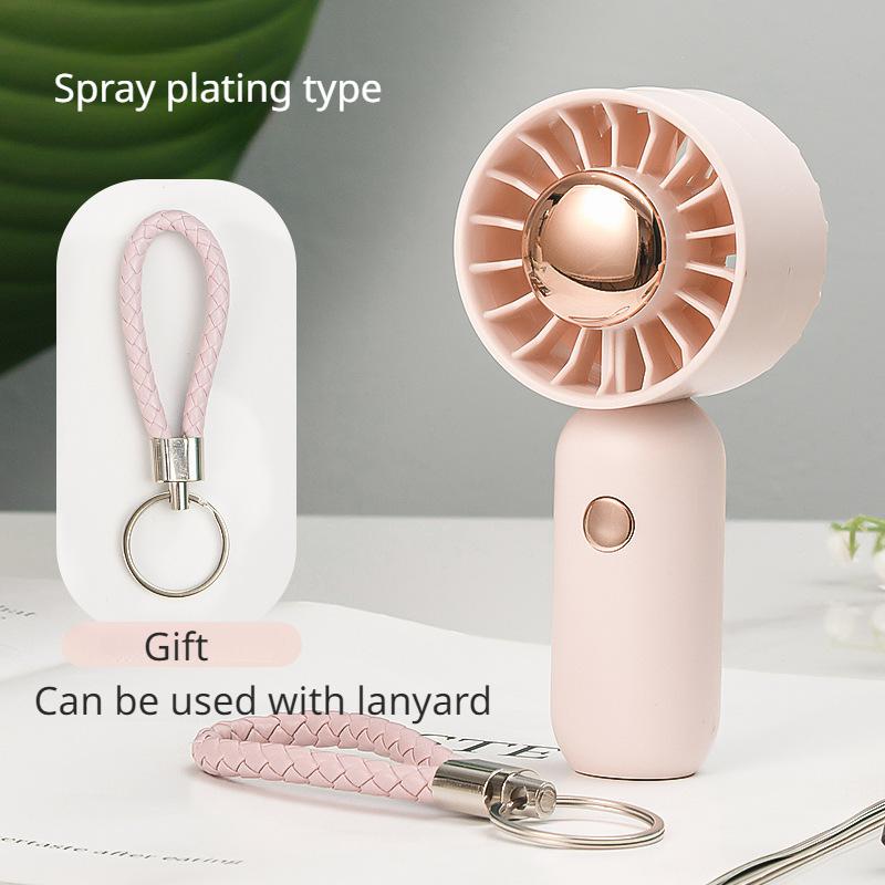 Mini kapesní ventilátor 3rychlostní USB mini dobíjecí ruční ventilátor Venkovní přenosný osobní chladicí ventilátor
