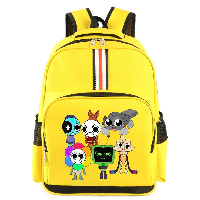 Cartoon Peripheral Trend Children'S Backpack Primary And Secondary School Students Large-Capacity Schoolbag