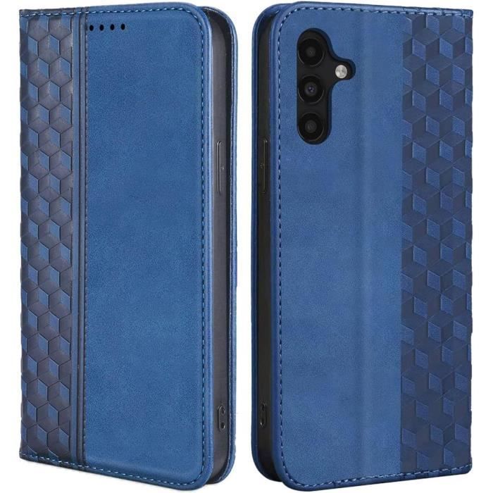 Coque de protection - Samsung - Galaxy A14 5G - Synthécuir - Antichoc - Mosaïque